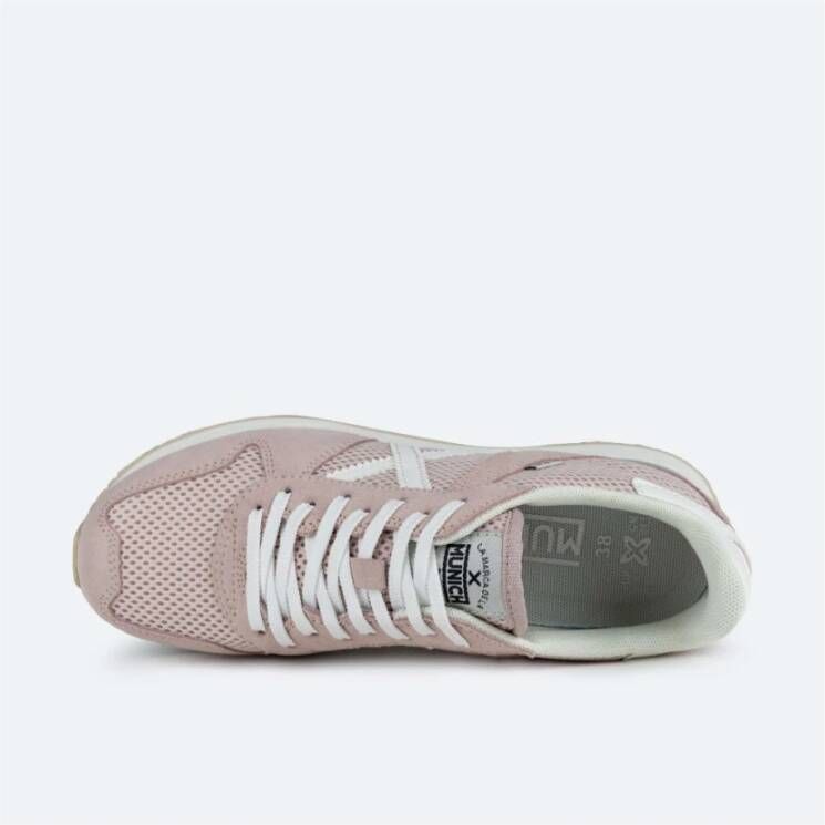 Munich Klassieke Platform Dames Sneakers Pink Dames