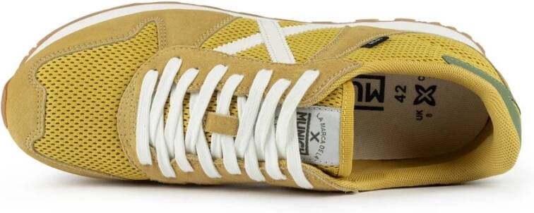 Munich Massana Gele Retro Sneaker Yellow Heren