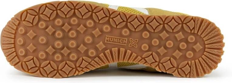 Munich Massana Gele Retro Sneaker Yellow Heren