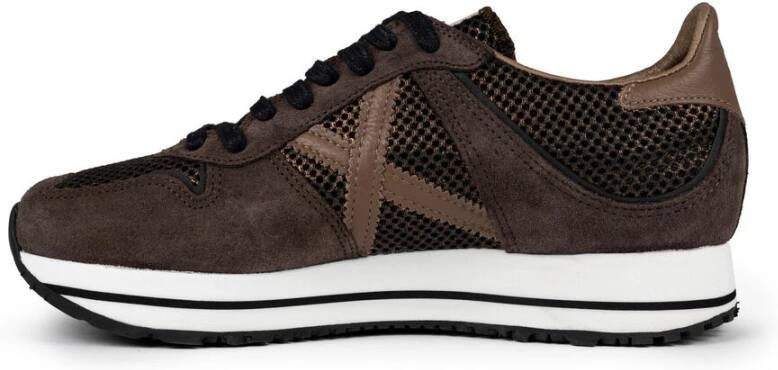 Munich Massana Sky High-Top Sneakers Bruin Brown Dames