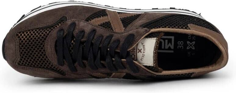 Munich Massana Sky High-Top Sneakers Bruin Brown Dames