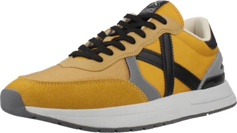 Munich Mode Sneakers 61 Yellow Heren