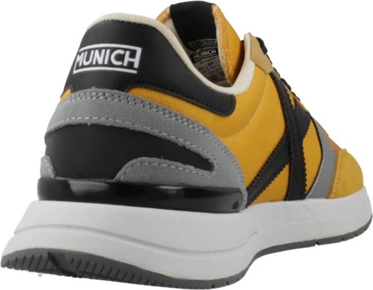 Munich Mode Sneakers 61 Yellow Heren