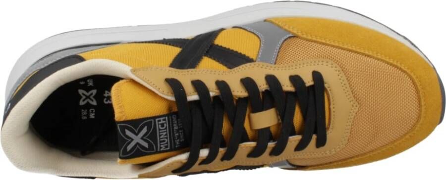 Munich Mode Sneakers 61 Yellow Heren