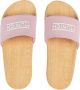 Munich Platte Slider Houten Flip-flops Pink Dames - Thumbnail 2