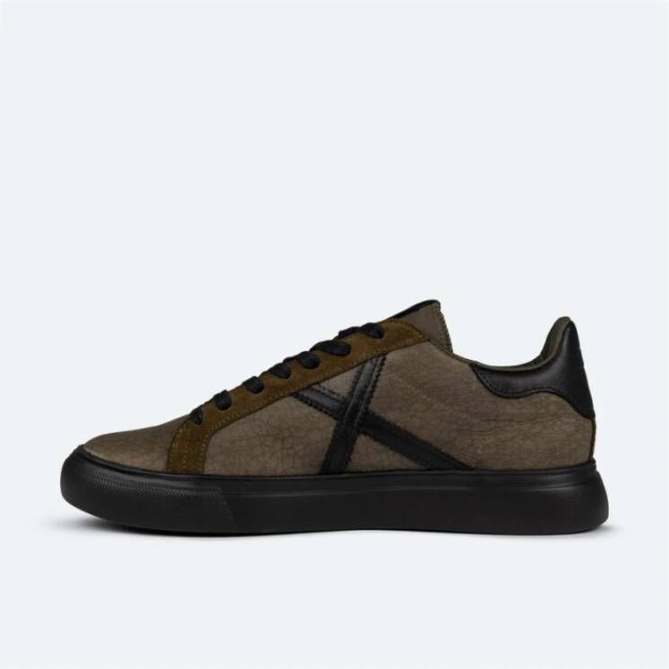 Munich Rete Tennissneaker Retro Stijl Brown Heren