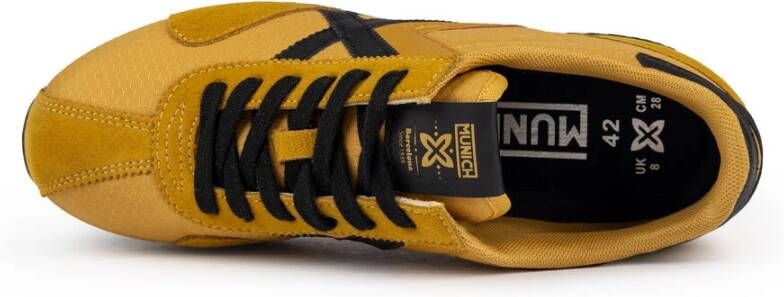 Munich Retro Amarillo Sneaker Yellow Heren