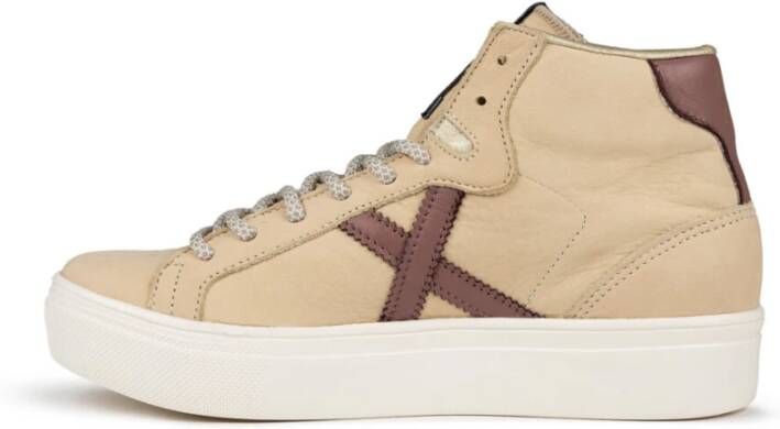 Munich Retro Beige X Stijl Laars Beige Dames