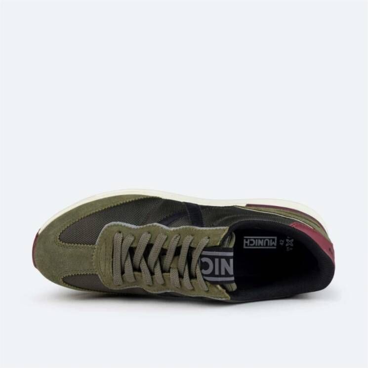 Munich Retro Comfort Sneaker Dynamo Green Heren