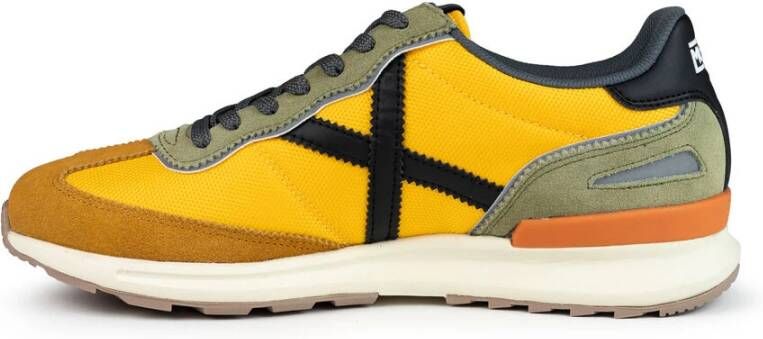 Munich Retro Dynamo Sneaker Amarillo Yellow Heren