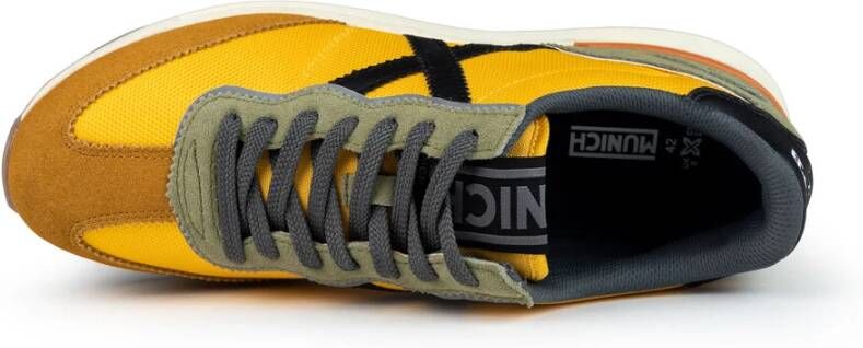 Munich Retro Dynamo Sneaker Amarillo Yellow Heren