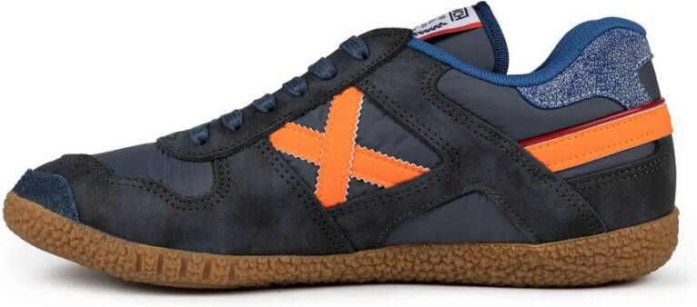 Munich Retro Dynamo Sneaker Blauw Blue Heren