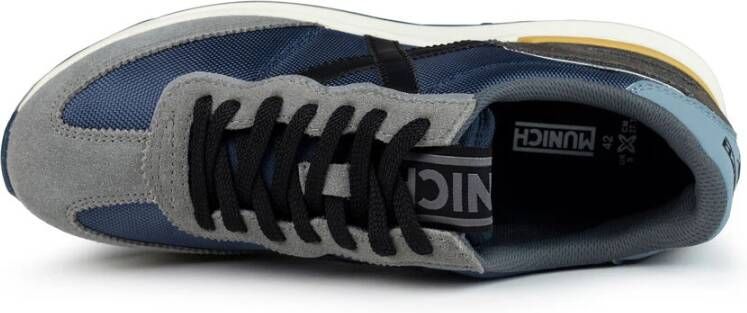 Munich Retro Dynamo Sneaker Blauw Blue Heren