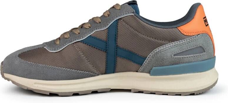 Munich Retro Dynamo Sneaker Grijs Gray Heren