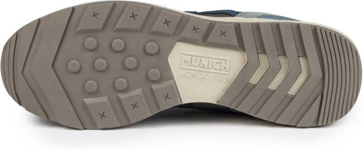 Munich Retro Dynamo Sneaker Grijs Gray Heren