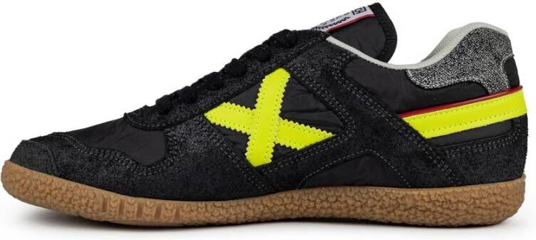 Munich Retro Dynamo Sneaker Zwart Black Heren