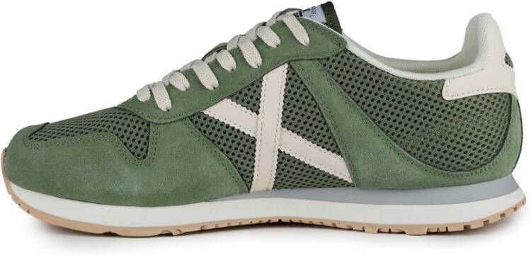 Munich Retro Running Sneaker La Massana Green Heren