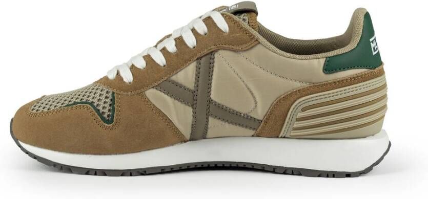 Munich Retro Running Sneaker Massana Club Brown Heren