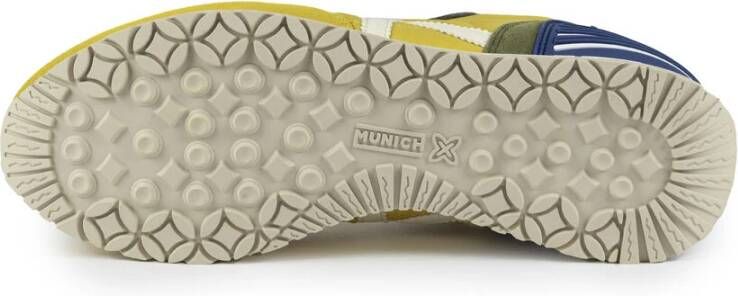 Munich Retro Running Sneaker Reinterpretation Yellow Heren