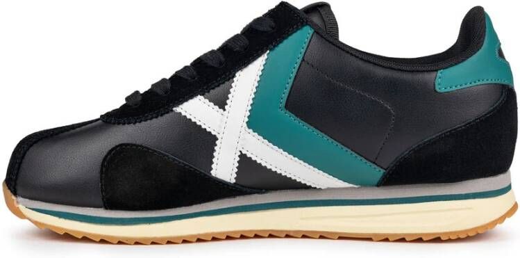 Munich Retro Sapporo Zwarte Sneaker Black Heren