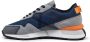 Munich Retro-sportieve Pulsar Blauwe Sneakers Blue Heren - Thumbnail 2