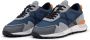 Munich Retro-sportieve Pulsar Blauwe Sneakers Blue Heren - Thumbnail 4