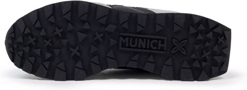 Munich Retro-sportieve Pulsar Zwarte Sneakers Black Heren