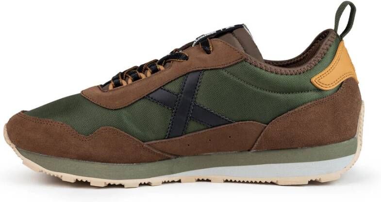 Munich Retro Style Sneaker Brown Heren