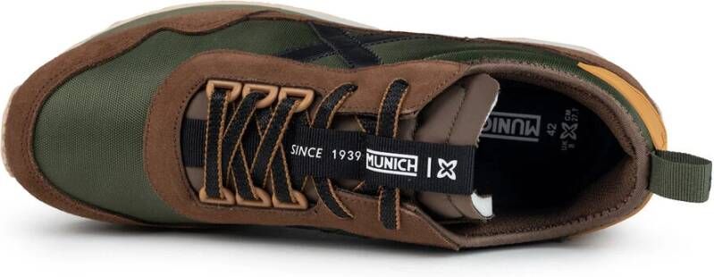 Munich Retro Style Sneaker Brown Heren