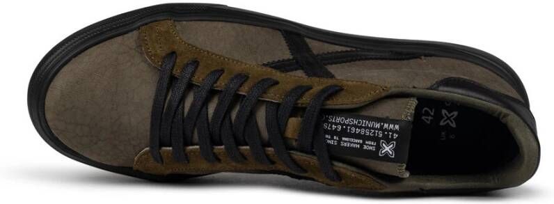 Munich Retro Tennis Sneaker Rete Brown Heren