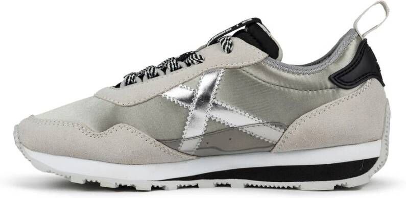 Munich Retrostijl Grijze Sneakers Gray Dames