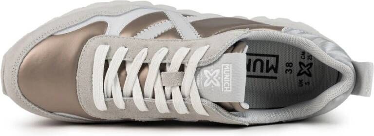 Munich Ripple Urban Grafische Sneakers Gray Dames