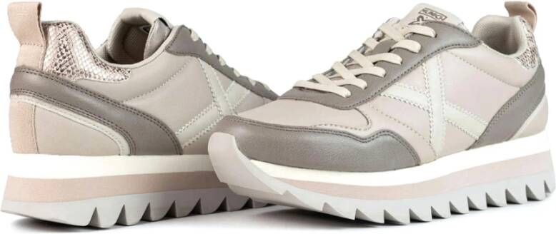 Munich Ripple Urban Sneaker Beige Dames