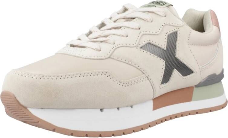 Munich Sky Dash Sneakers Beige Dames