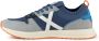 Munich Sneaker Net Blauw Grafische Stijl Blue Heren - Thumbnail 3