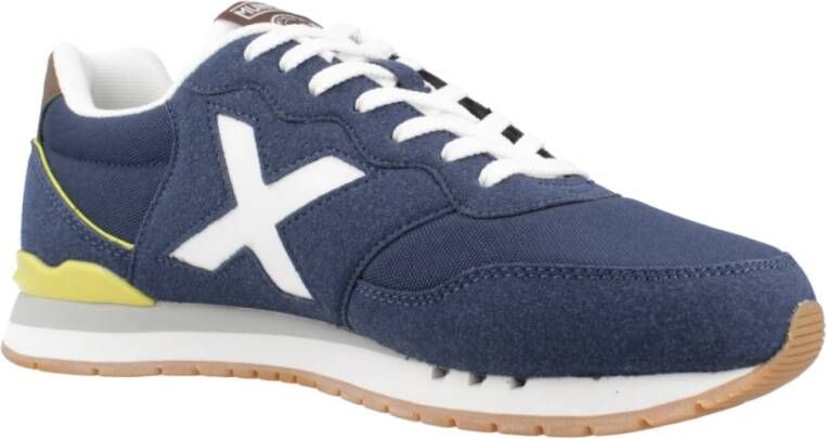 Munich Stijlvolle Dash Sneakers voor Mannen Blue Heren