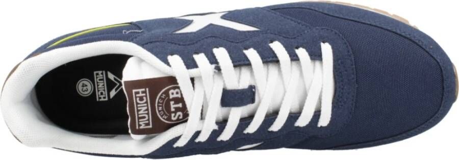 Munich Stijlvolle Dash Sneakers voor Mannen Blue Heren