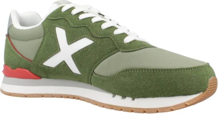 Munich Stijlvolle Dash Sneakers voor Mannen Green Heren