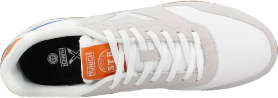 Munich Stijlvolle Dash Sneakers voor Mannen White Heren