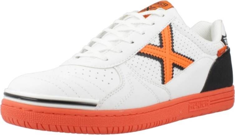 Munich Stijlvolle Sneakers voor Mannen White Heren