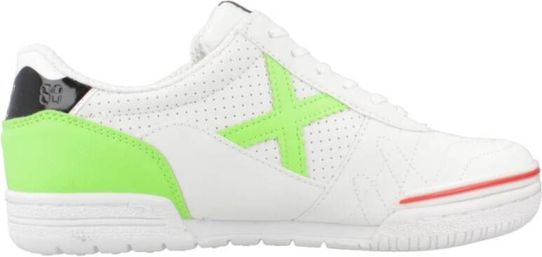 Munich Heren Sneakers voor Verhoogde Stijl White Heren