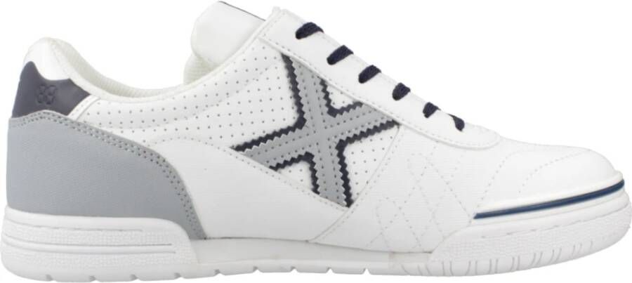 Munich Stijlvolle Sneakers voor Mannen White Heren