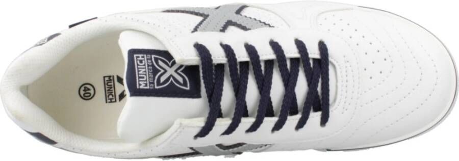 Munich Stijlvolle Sneakers voor Mannen White Heren