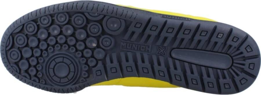 Munich Stijlvolle Sneakers voor Mannen Yellow Heren