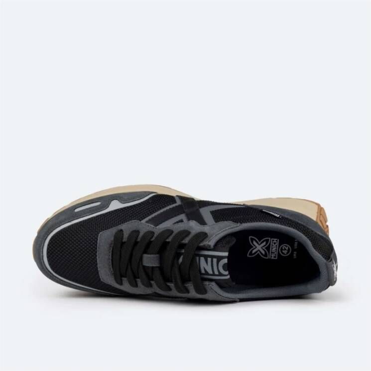 Munich Sportieve Elegantie Xemine Road Schoenen Black Heren