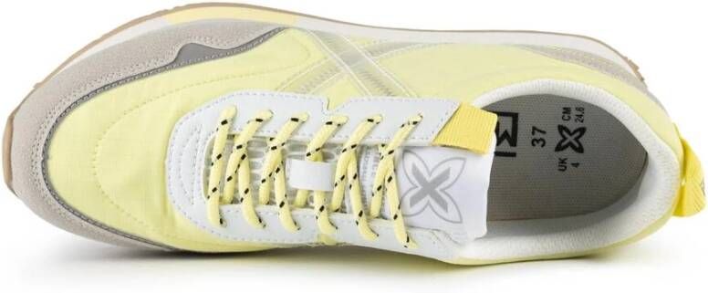 Munich Sportieve Gele Sneakers Yellow Dames