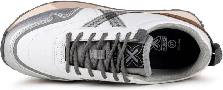 Munich Sportieve Witte Sneakers Next Collectie White Dames