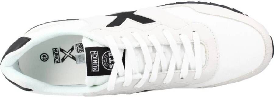 Munich Stijlvolle Herensneakers White Heren