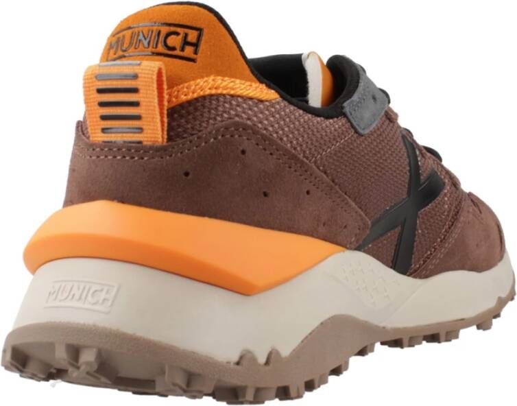 Munich Stijlvolle Sneakers Shibuya 19 Brown Heren