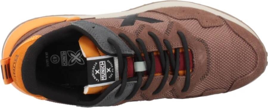 Munich Stijlvolle Sneakers Shibuya 19 Brown Heren